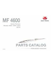 Catálogo de peças em pdf do trator Massey Ferguson 4608, 4609, 4610 (2014) - Massey Ferguson manuais - MF-4608–4610-2014-7903...