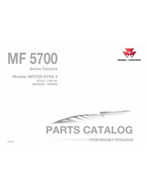 Catalogue de pièces pdf pour tracteur Massey Ferguson 5708 DYNA 4 ECO3 / TIER 4F - Massey-Ferguson manuels - MF-5708-DYNA4-EC...