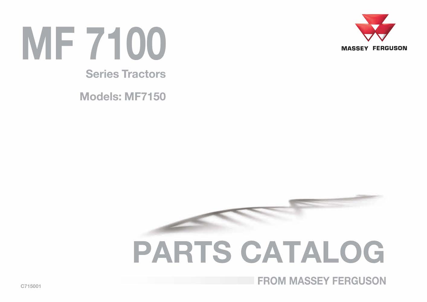 Massey Ferguson 7150 tractor pdf parts catalog