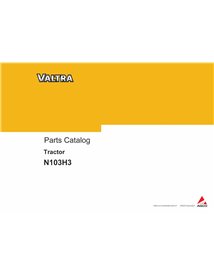 Catálogo de peças em pdf do trator Valtra N103H3 - Valtra manuais - VALTRA-N103H3-VFN103H3-PC