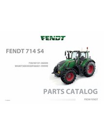 Catálogo de peças em pdf do trator Fendt 714 S4 - Fendt manuais - FENDT-714-S4-F738000-PC