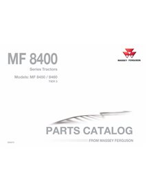 MF-3906070-PC Massey Ferguson 8450, 8460 tractor pdf parts catalog