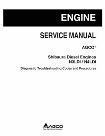 AGCO Shibaura Diesel N3LDI, motor N4LDI manual de servicio en pdf - AGCO manuales - AGCO-79037048A-WSM-EN