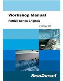 AGCO Sisu Fortius Serie 33, 44, 66, 74, 84 motor pdf manual de taller - AGCO manuales - AGCO-V836662500-WSM-EN