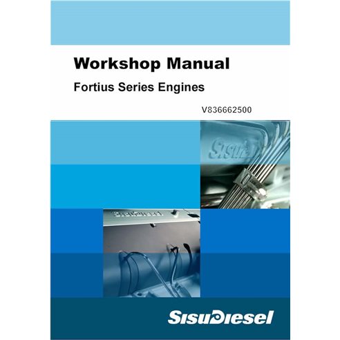 AGCO Sisu Fortius Series 33, 44, 66, 74, 84 engine pdf workshop manual  - AGCO manuals - AGCO-V836662500-WSM-EN