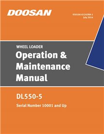 DOOAN-950106-01245-OM Doosan DL550-5 wheel loader pdf operation and maintenance manual