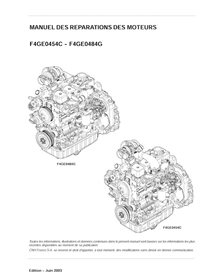 Case F4GE0454C - motor F4GE0484G manual de serviço em pdf FR - Case manuais - CASE-9-88910-SM-FR