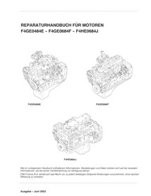 Case F4GE0484E, F4GE0684F, F4HE0684J motor pdf manual de serviço DE - Case manuais - CASE-9-88950-SM-DE