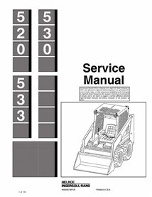 Bobcat 520, 530, 533 loader service manual