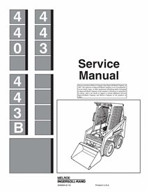 Bobcat 440, 443, 443 B loader service manual