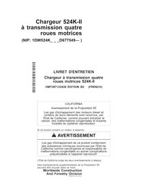 Manuel d'utilisation de la chargeuse sur pneus John Deere 524K-II PIN D677549 - PDF FR - John Deere manuels - JD-OMT387133X28-FR