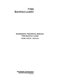 TM2060 John Deere 710G backhoe loader operation and test technical manual (TM2060)