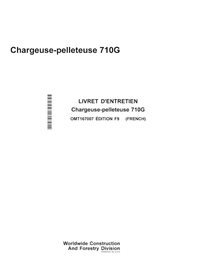 Manuel d'utilisation de la chargeuse-pelleteuse John Deere 710G au format PDF FR - John Deere manuels - JD-OMT167007-FR