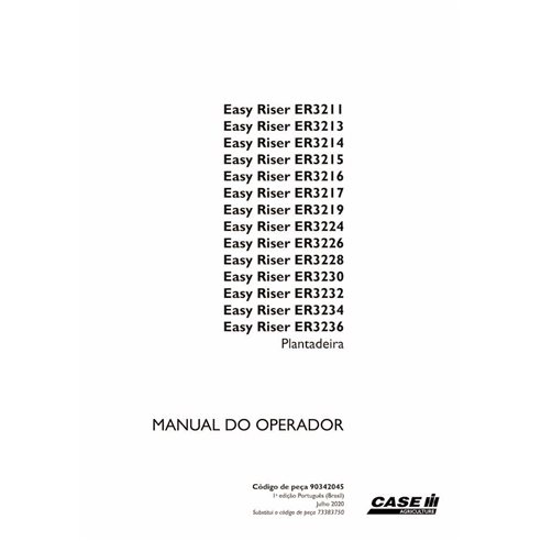 Caixa Easy Riser ER3211 Easy Riser ER3213, ER3214, ER3215, ER3216, ER3217, ER3219, ER3224, ER3226, ER3228, ER3230, ER3232, ER...