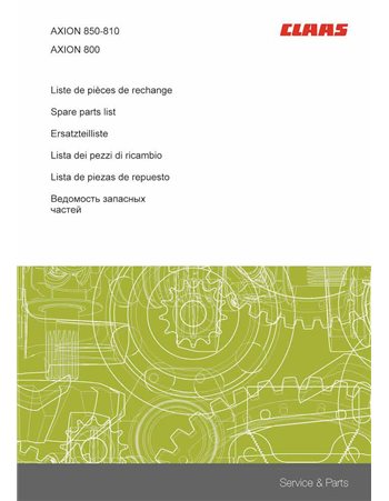 CLA-001335881-PC Claas Axion 810-850 tractor pdf parts catalog