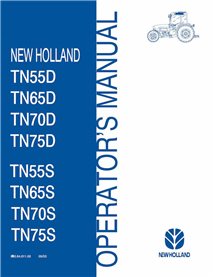NH-6036461100-OM New Holland TN55D, TN55S, TN65D, TN65S, TN70D, TN70S, TN75D, TN75S tractor pdf operator's manual