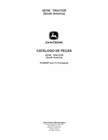 Claas 5075E tractor pdf parts catalog  - Claas manuals - JD-PC9955