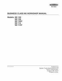 Freightliner Business Class M2 100-112V truck pdf workshop manual  - Freightliner manuals - FREIGHT-M2-2015-WM-EN