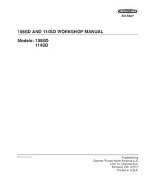 Freightliner 108SD, 114SD truck pdf workshop manual  - Freightliner manuals - FREIGHT-108SD-114SD-2011-WM-EN