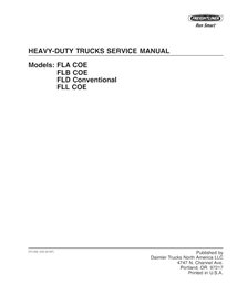 Freightliner FLA, FLB, FLD, FLL truck pdf workshop manual  - Freightliner manuals - FREIGHT-FLA-FLL-2010-WM.EN