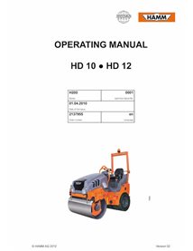 HAMM-2137955-OM HAMM HD10, HD12 roller pdf operator's manual