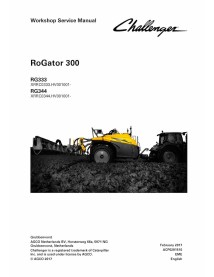 Manual de serviço de oficina do sistema líquido Challenger RoGator 300 - Challenger manuais